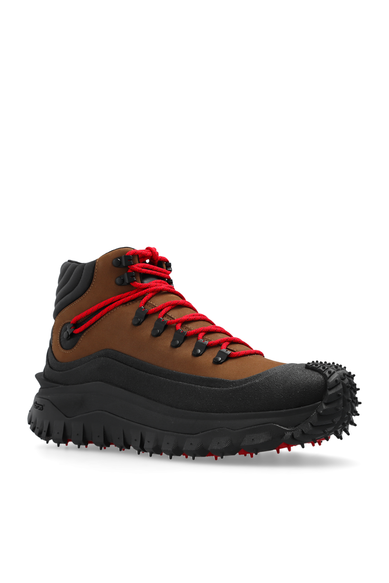 【関税＆送料込み】Moncler 'Trailgrip' High Sneakers Moncler Black Trailgrip Goretex Sock Round Toe High-Top